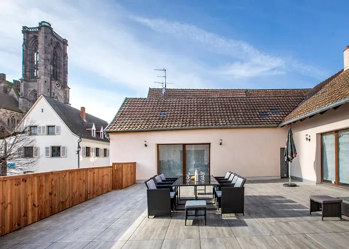 12 Personnes 4 Privatives 160 M2 Terrasse Rouffach